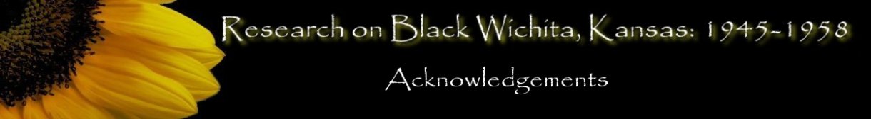 acknowledgements banner